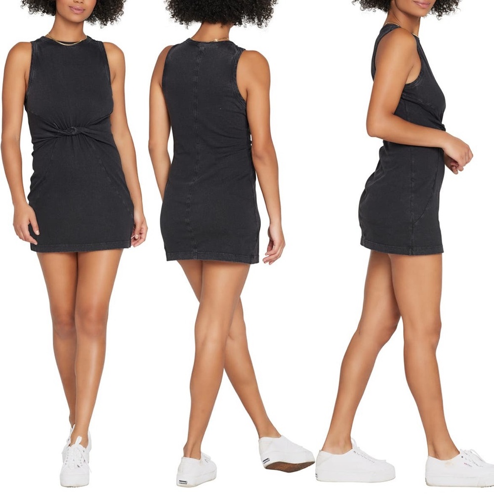 L Space “Seaview” knotted mini dress